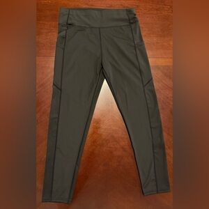 Black High Waisted Leggings with Pockets